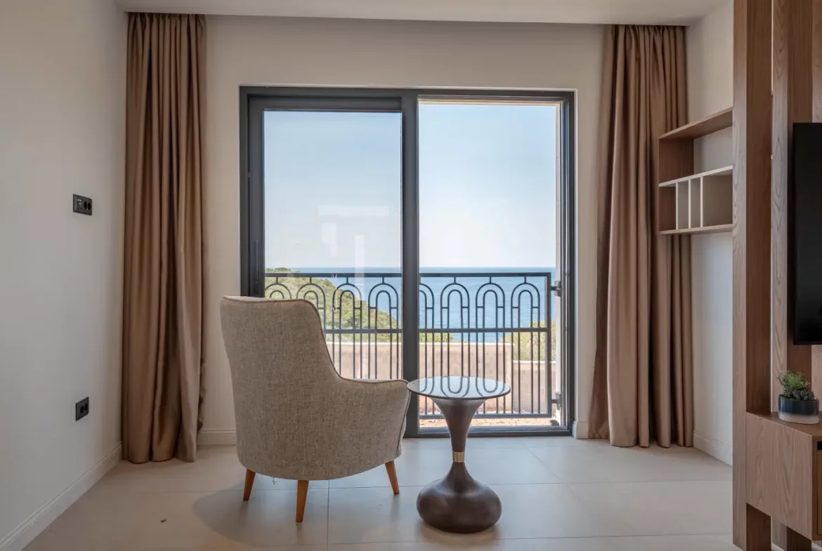 New contemporary villa in Mediterranean style, Reževići, Budva
