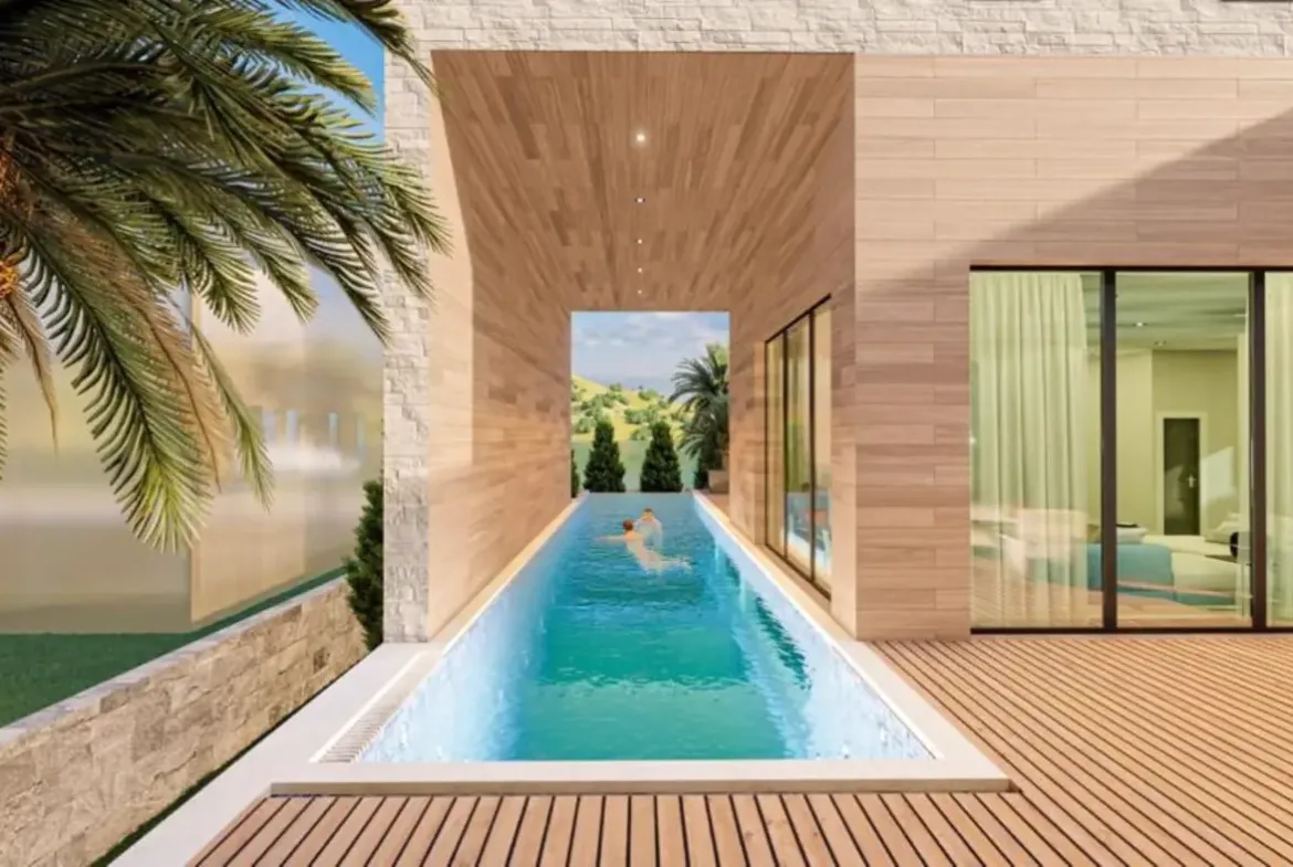 Luxury villa on the first line of Donja Lastva, Tivat