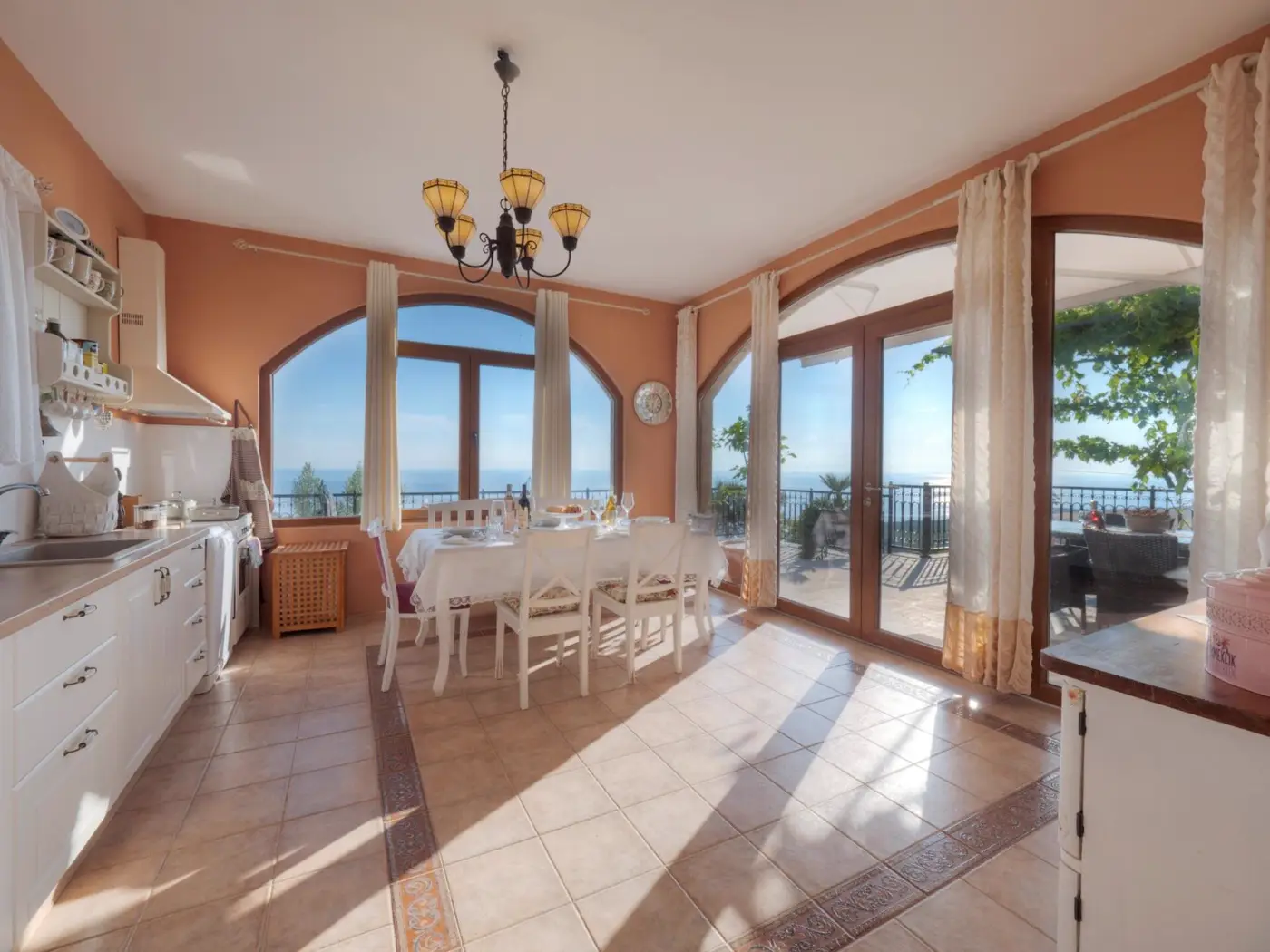 Authentic villa with pool and panoramic sea view, Zagora, Kotor