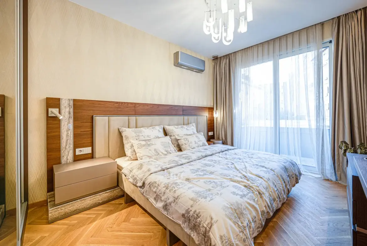 Designer three-bedroom apartment on Sofia’s prestigious Saborna street