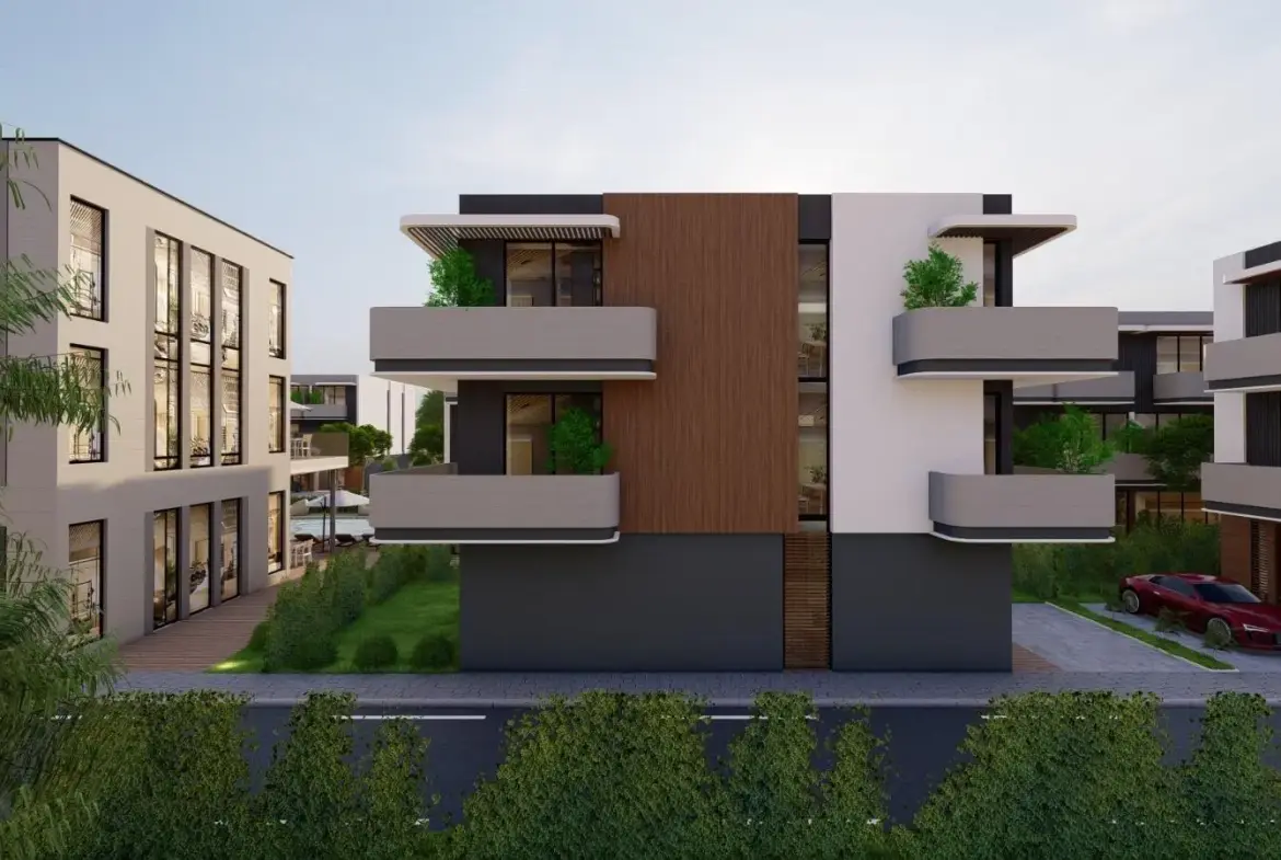 Townhouse for Sale in La Dimora Residence | B-4 Middle Single Row with Garden & Community Views