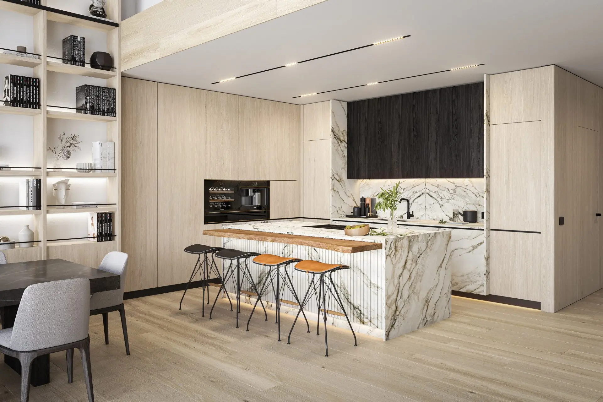 Terraced house in a luxury gated residential complex in the Kambanite area.