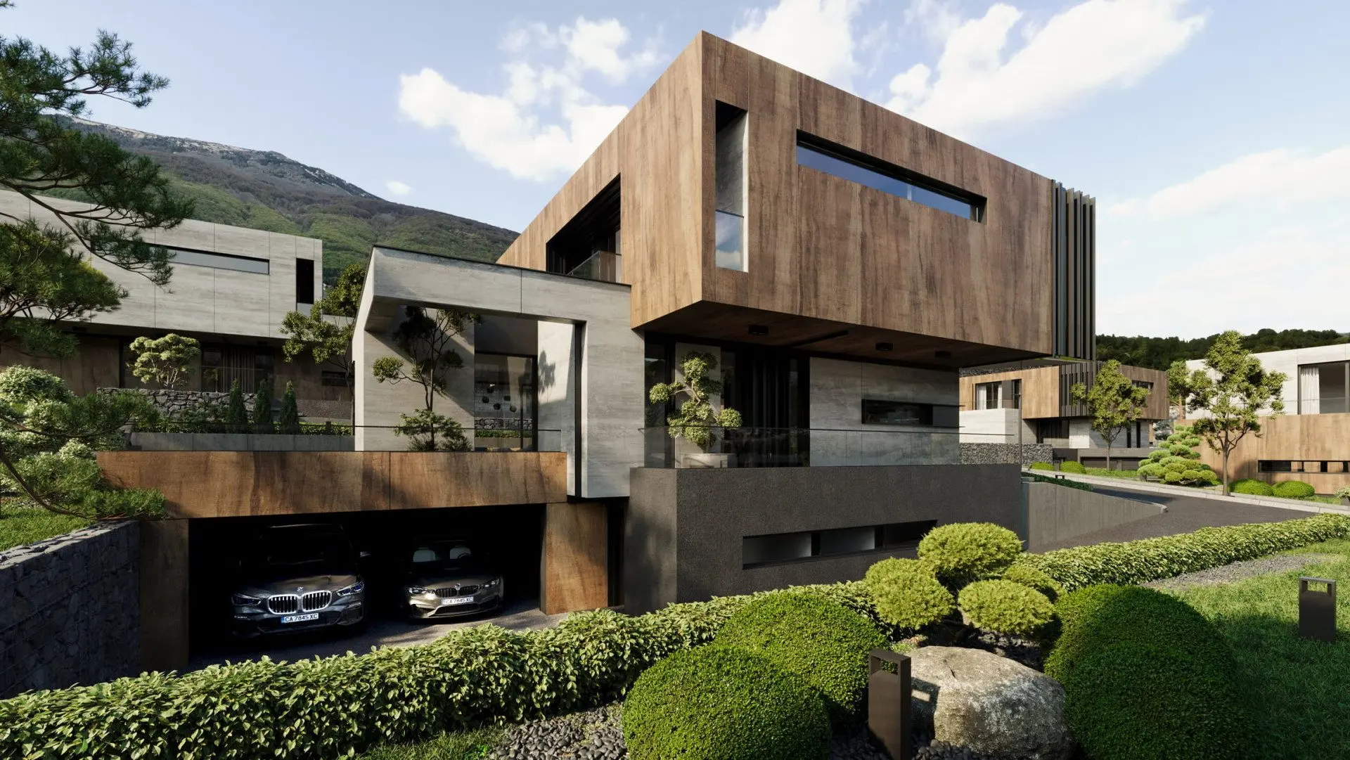 0a31df1abe0b151327bccbae082705eb House in a new premium complex next to the Botanical Garden for sale
