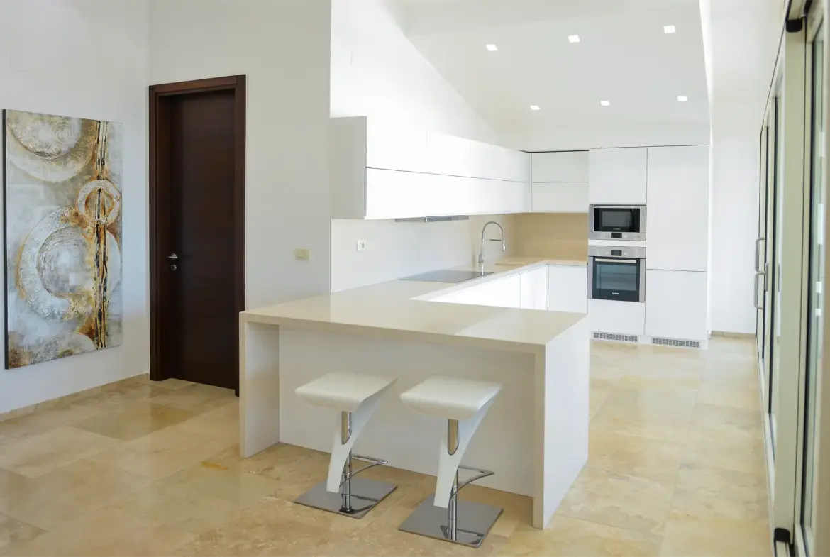 Modern three-bedroom apartment