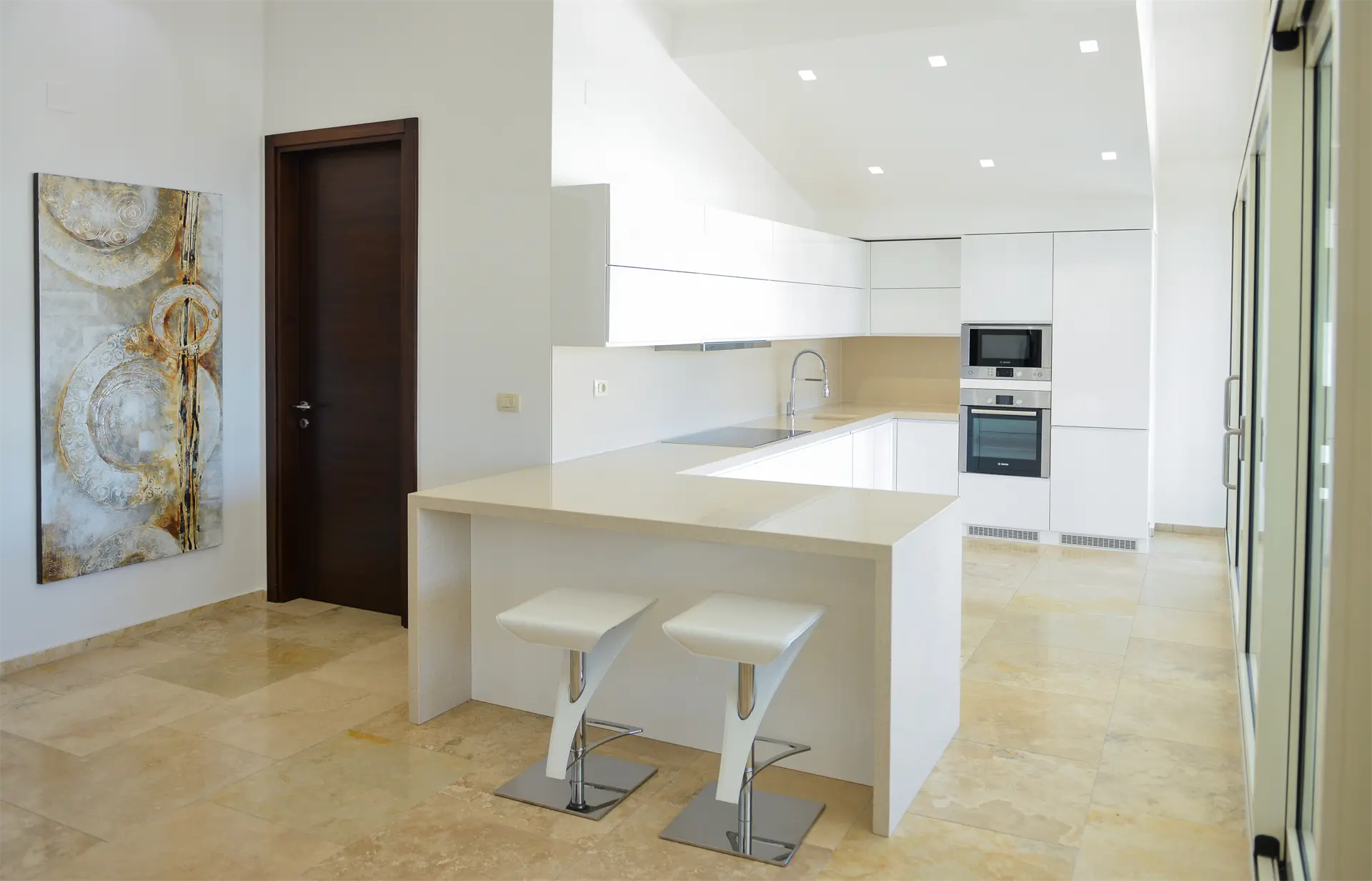 Modern three-bedroom apartment