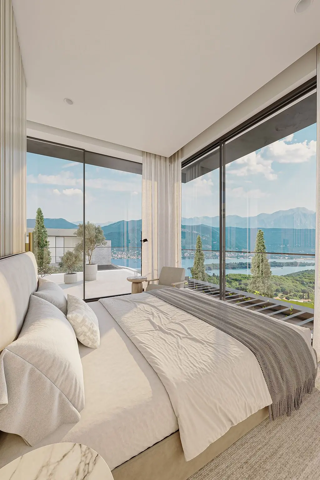 Three-Bedroom Twin Villa with Pool and Boka Bay Views at The Peaks, Luštica Bay
