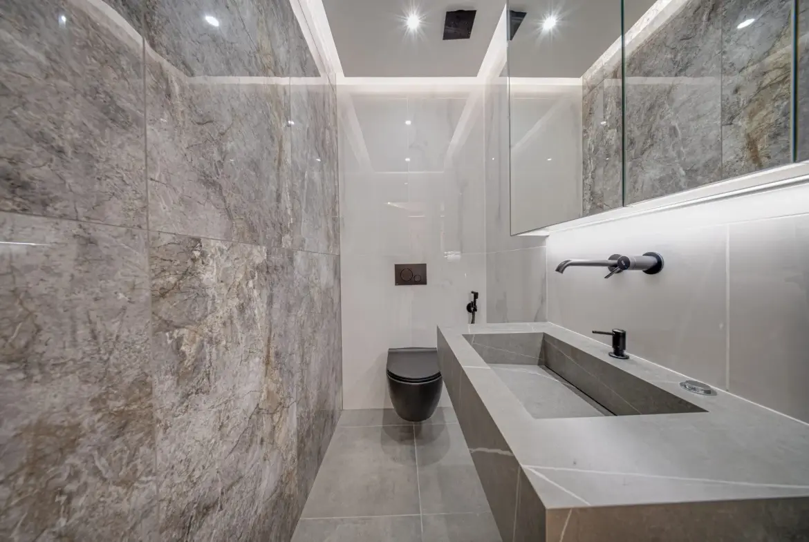 Luxurious two-bedroom apartment in an iconic, innovative building Kosher