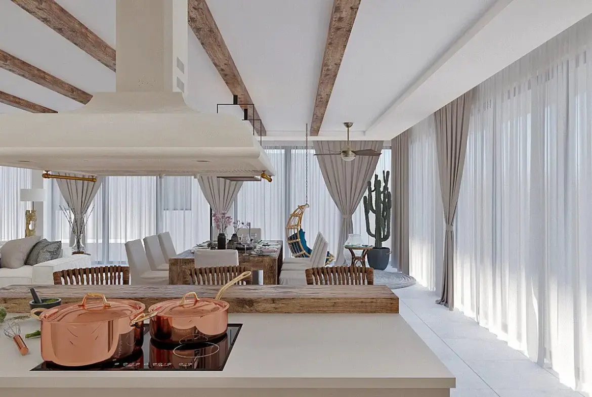 Luxury house with exceptional panoramic sea views