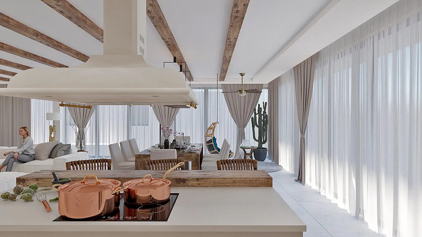 Luxury house with exceptional panoramic sea views