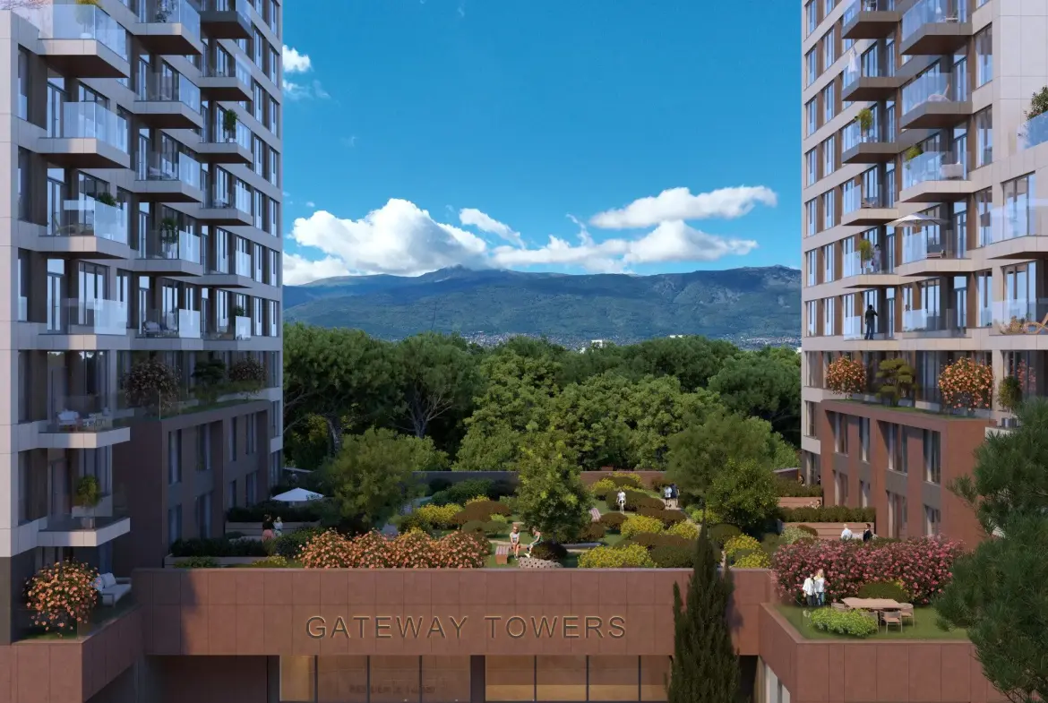 Shop in the newly built residential building GATEWAY TOWERS on Tsarigradsko shose Blvd.