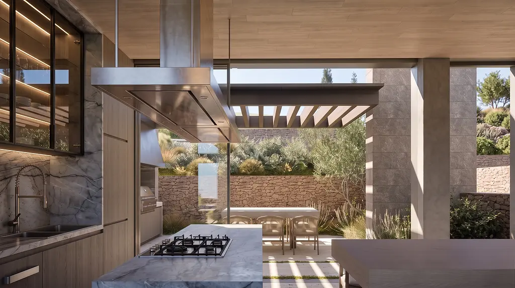 Three-Bedroom Twin Villa with Pool and Boka Bay Views at The Peaks, Luštica Bay