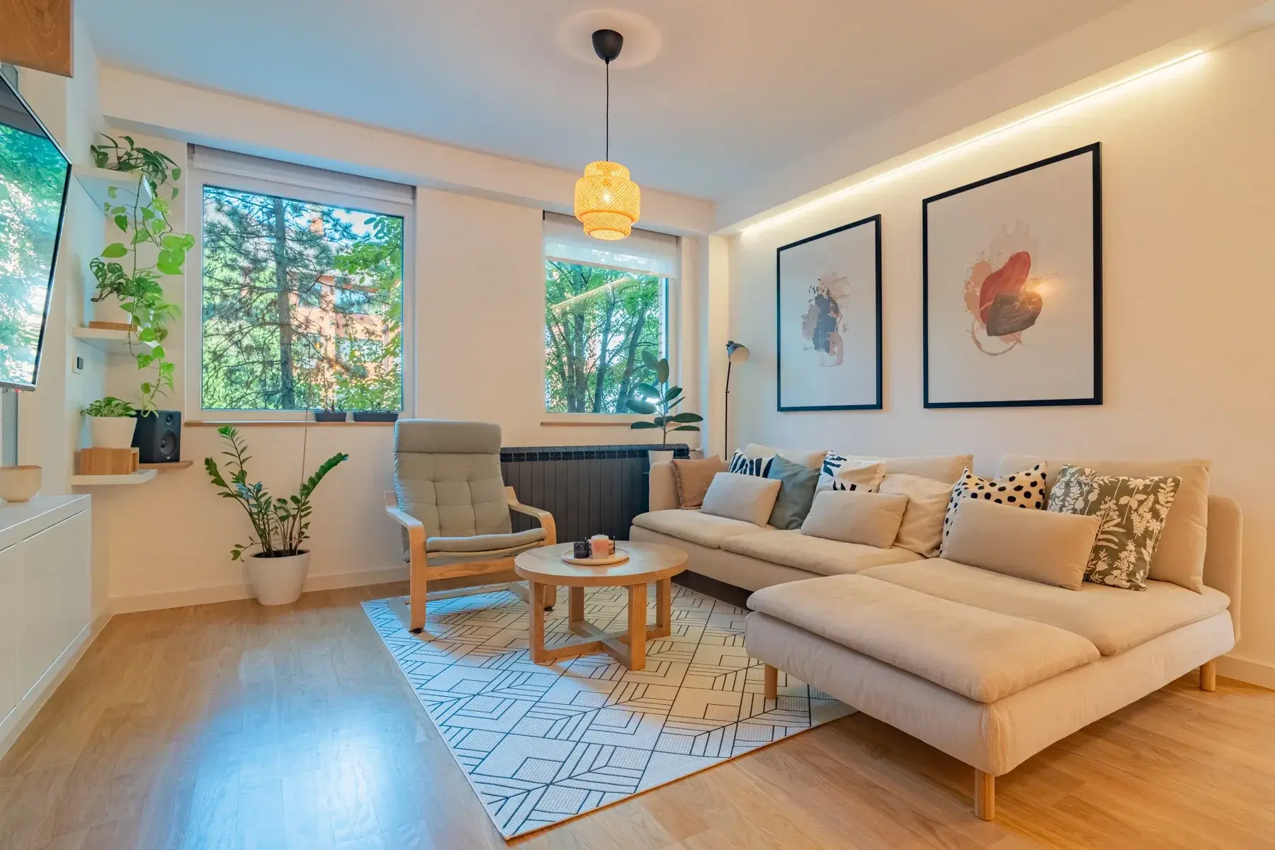 1-21-1 3-Bedroom Apartment, 85 m² – Slobodana Jovanovića, Palilula, Belgrade