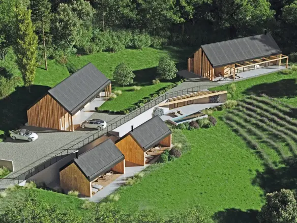 South Slovenia area – Building land and building permit for construction in Podgorje