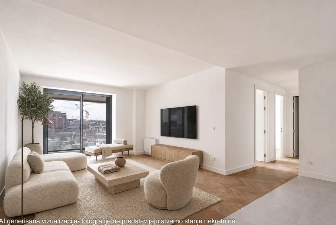 2-Bedroom Apartment, 107 m² – Briselska, Savski venac, Belgrade