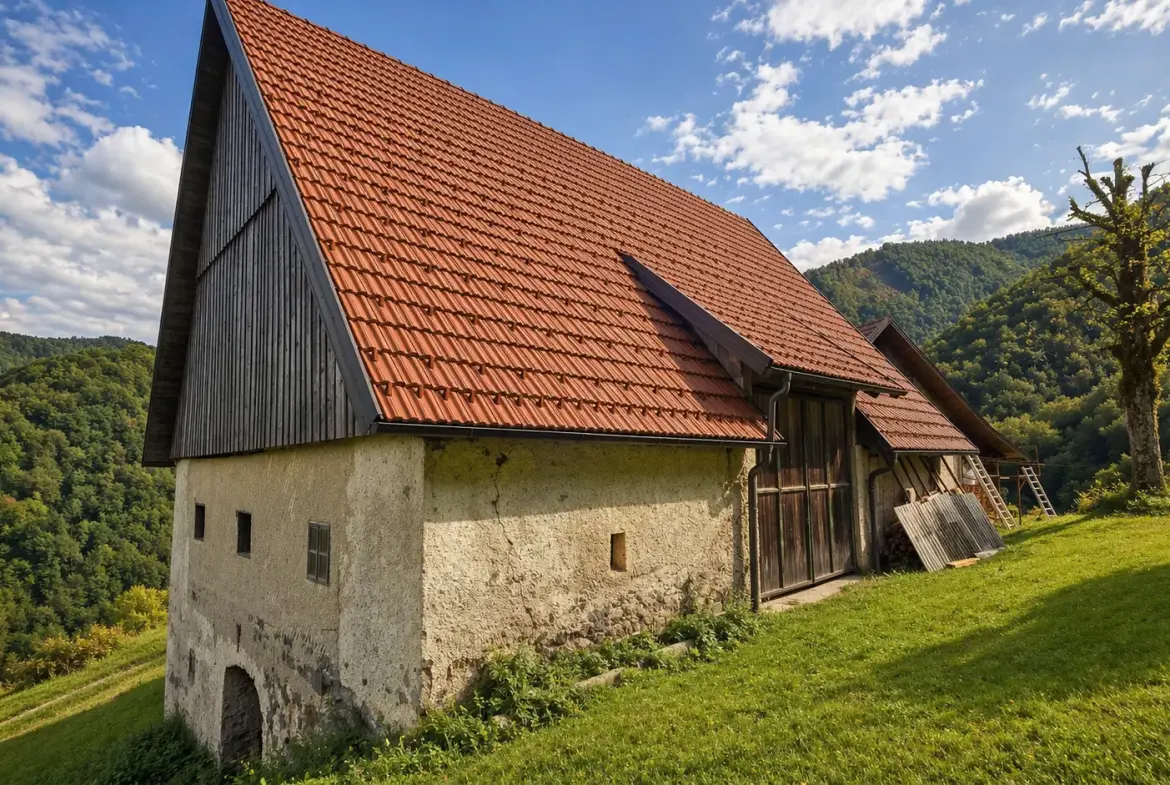 Idrija–Cerkno Area, Unique 40-Hectare Estate with Private Water Spring