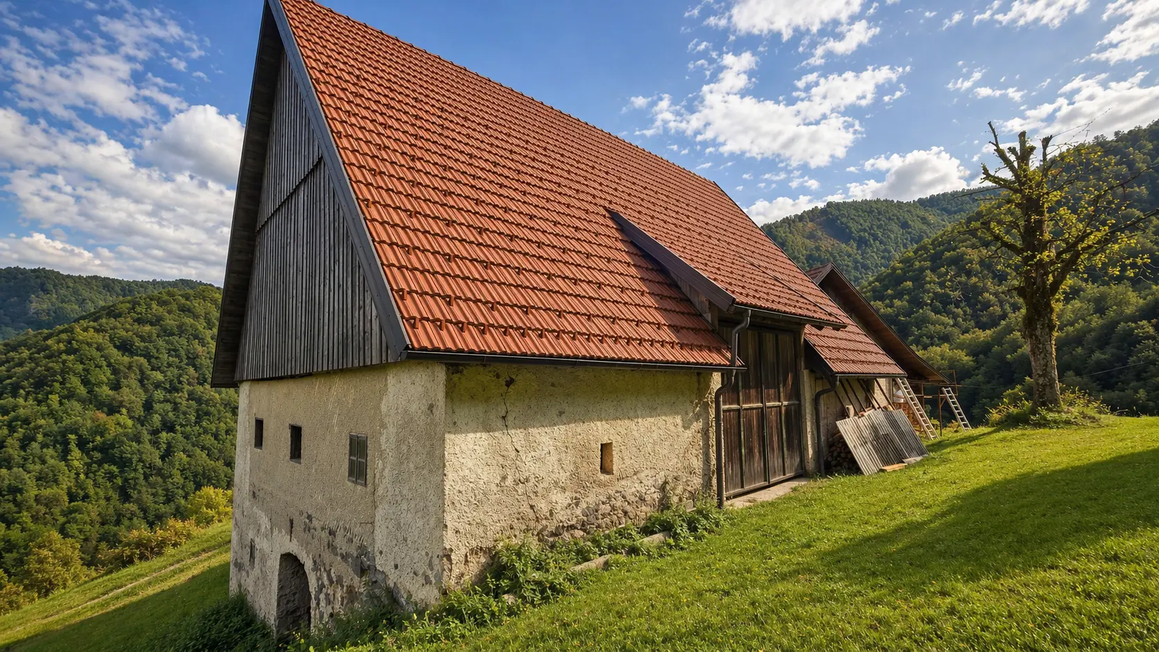 10-1 Idrija–Cerkno Area, Unique 40-Hectare Estate with Private Water Spring