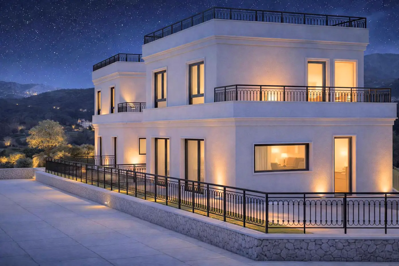 Villa complex near the sea, Kamenovo