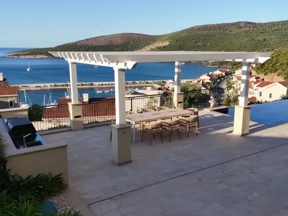 Four-bedroom luxury villa in Marina Village, Luštica Bay
