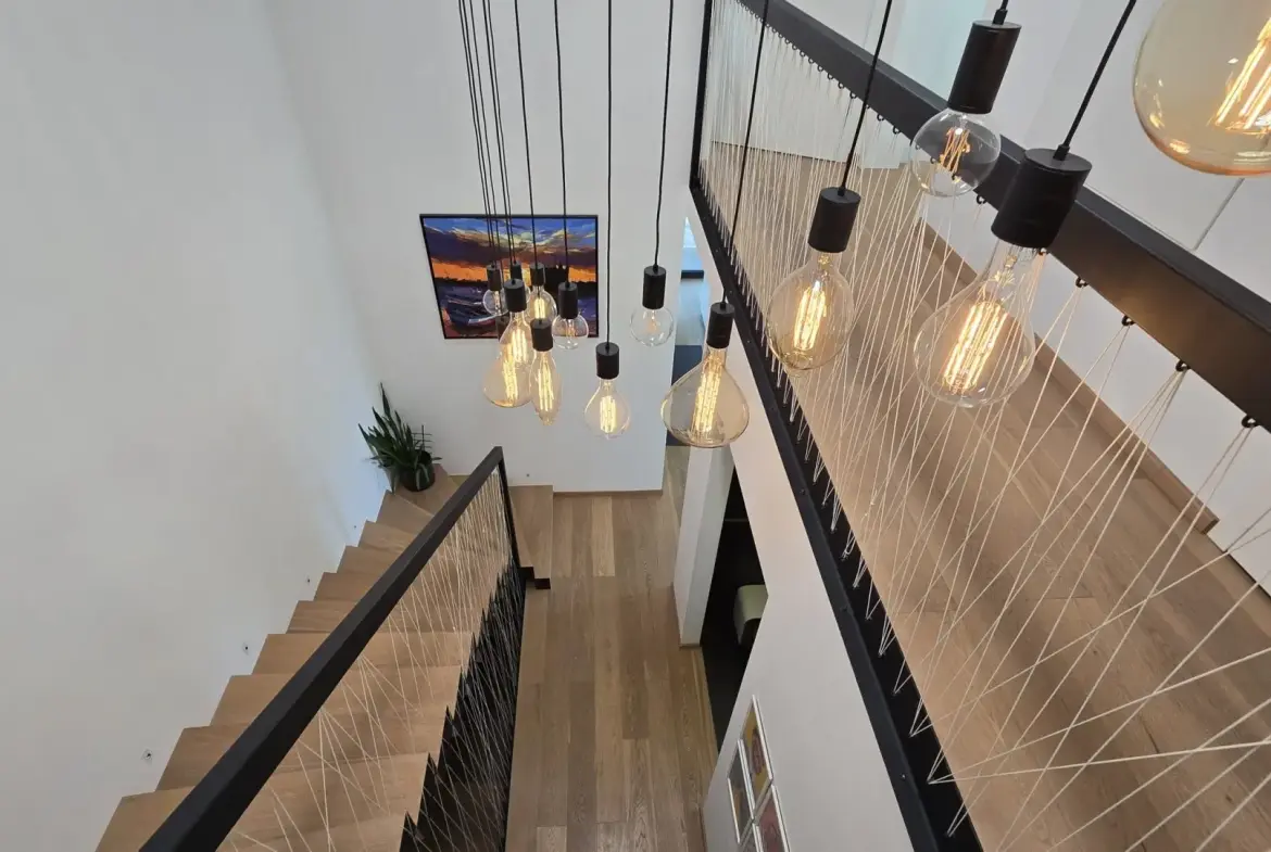 Ljubljana surroundings – Modern and Energy-Efficient Home with Unique “V”-Shaped Architecture