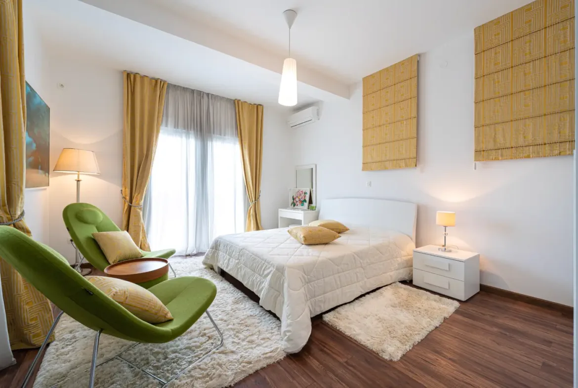 Villa with a panoramic view of the sea and Mamula, Žanjice, Herceg Novi
