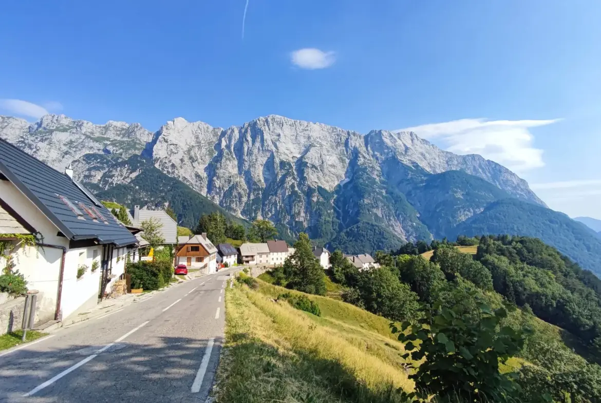 Soca Area – House in Strmec with Views of the Julian Alps