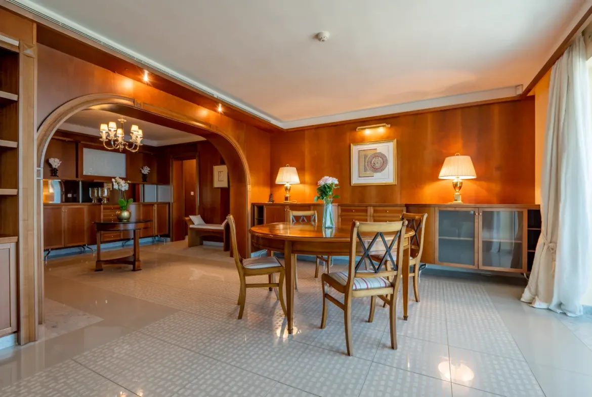 Complex of two luxury villas with swimming pool and panoramic sea view, Sveti Stefan, Budva