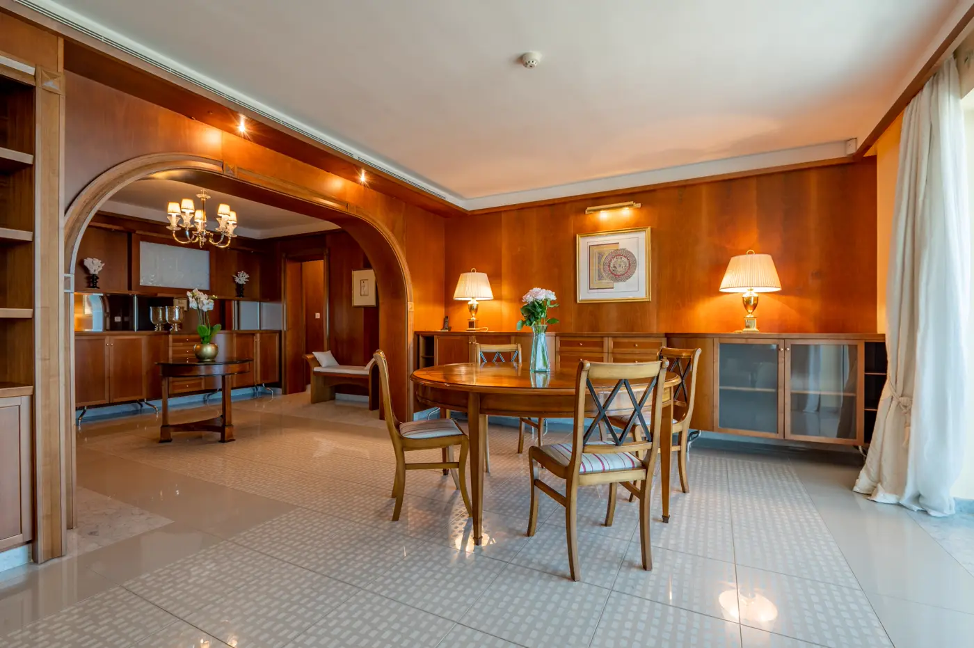 Complex of two luxury villas with swimming pool and panoramic sea view, Sveti Stefan, Budva