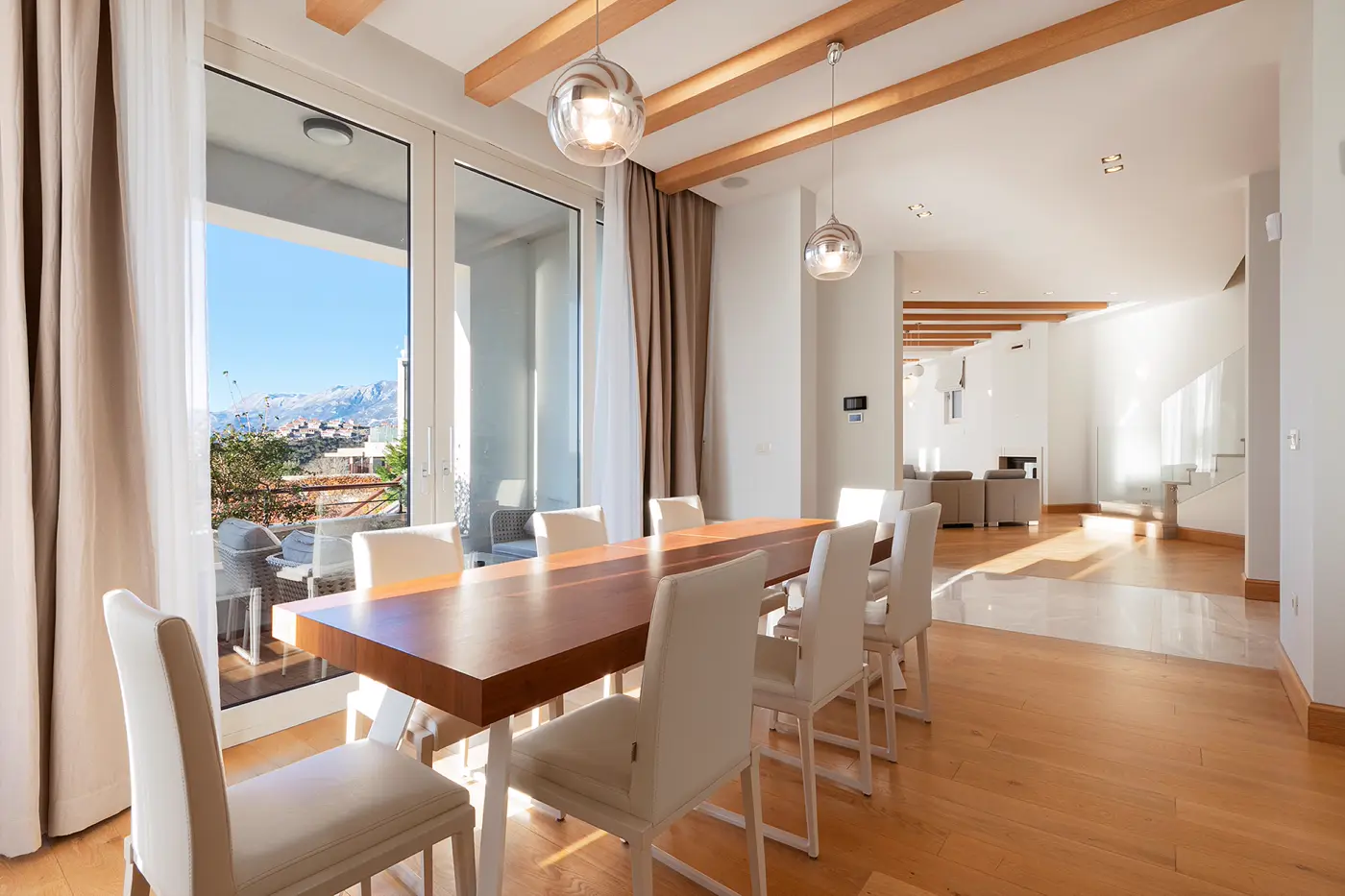 Villa with 4 bedrooms, swimming pool and open sea view, Blizikuce, Budva