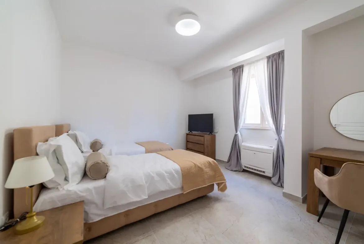 Three-story villa on the first line to the sea, available for rent, Lepetane, Tivat