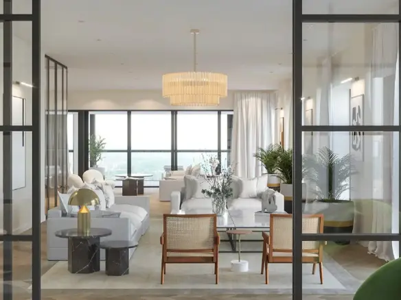5-Bedroom Apartment, 444 m² – Bulevar Oslobodjenja, Novi Beograd, Belgrade