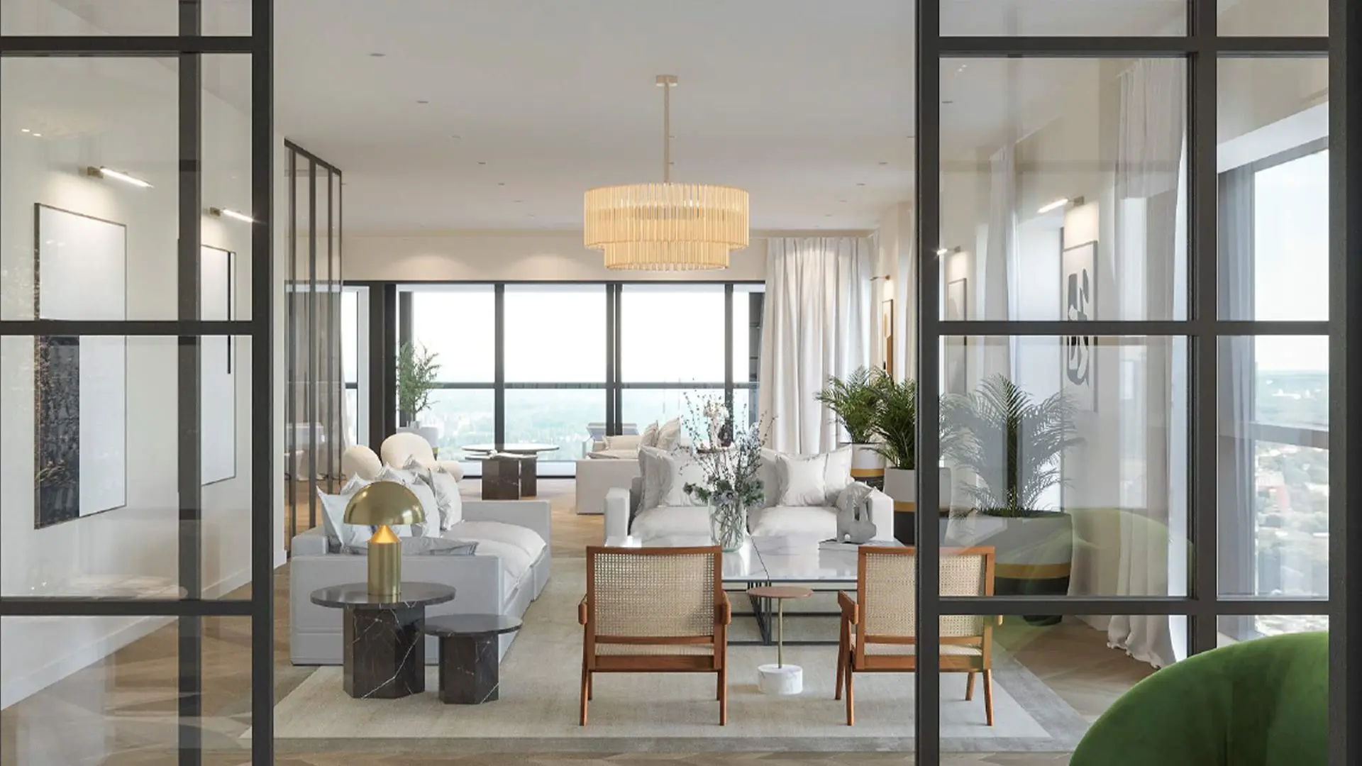 11-1-4 5-Bedroom Apartment, 444 m² – Bulevar Oslobodjenja, Novi Beograd, Belgrade