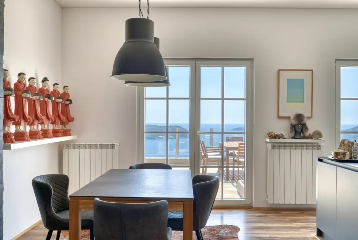 New villa with pool and panoramic sea view, Podi, Herceg Novi