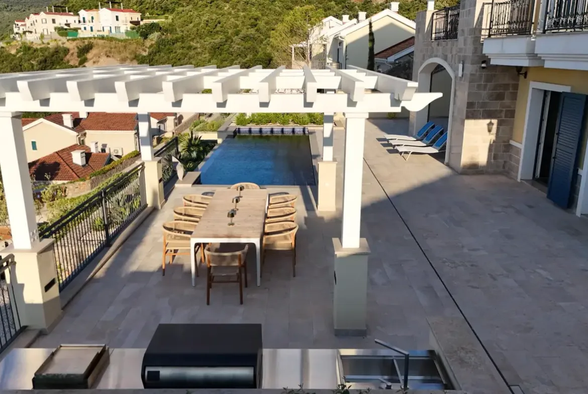 Four-bedroom luxury villa in Marina Village, Luštica Bay