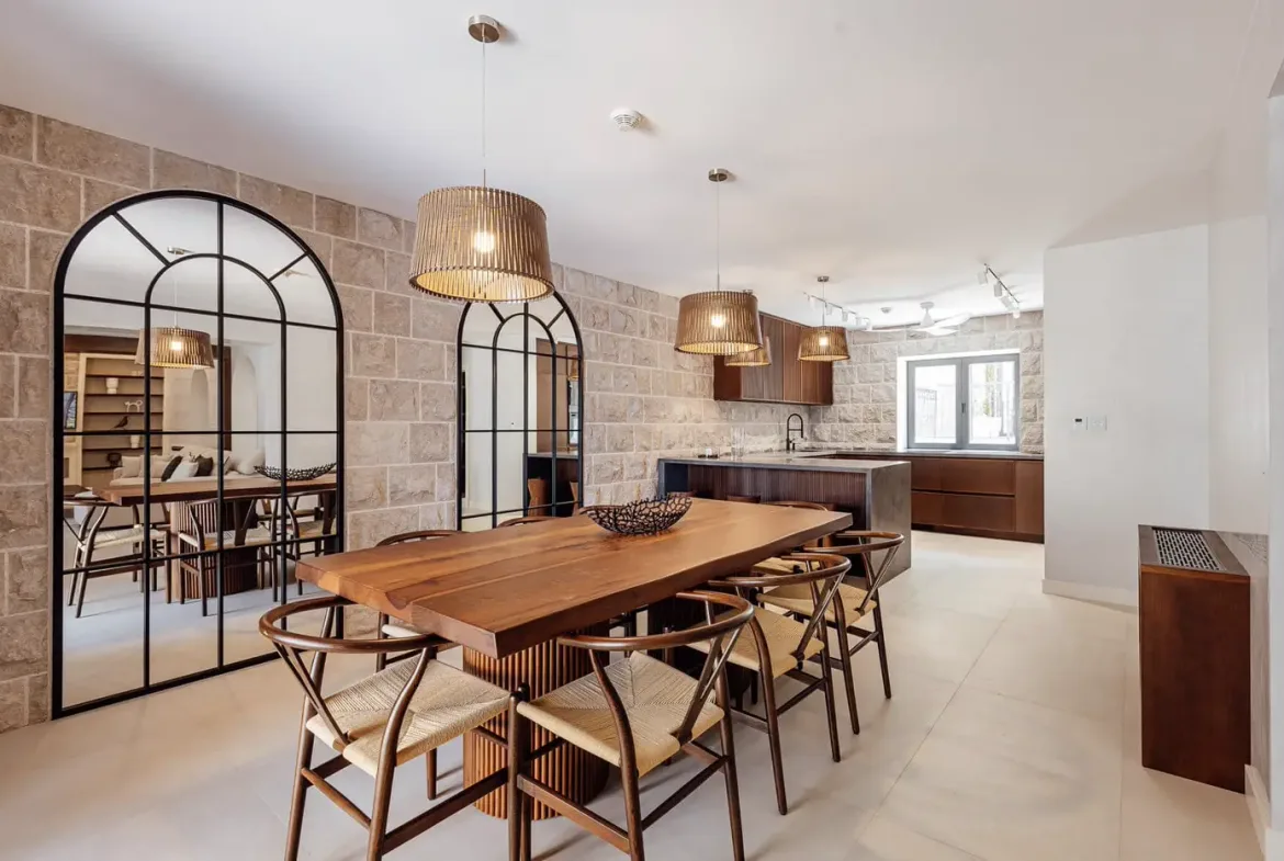 Stone villa on the first line to the sea, Ljuta, Kotor