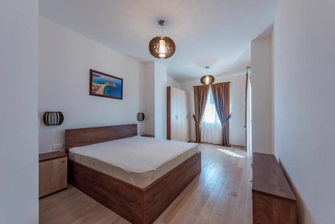 A complex of stone villas with swimming pools and a panoramic view of the sea, Budva, Reževići