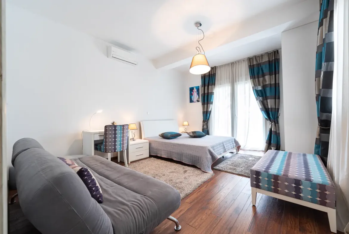 Villa with a panoramic view of the sea and Mamula, Žanjice, Herceg Novi