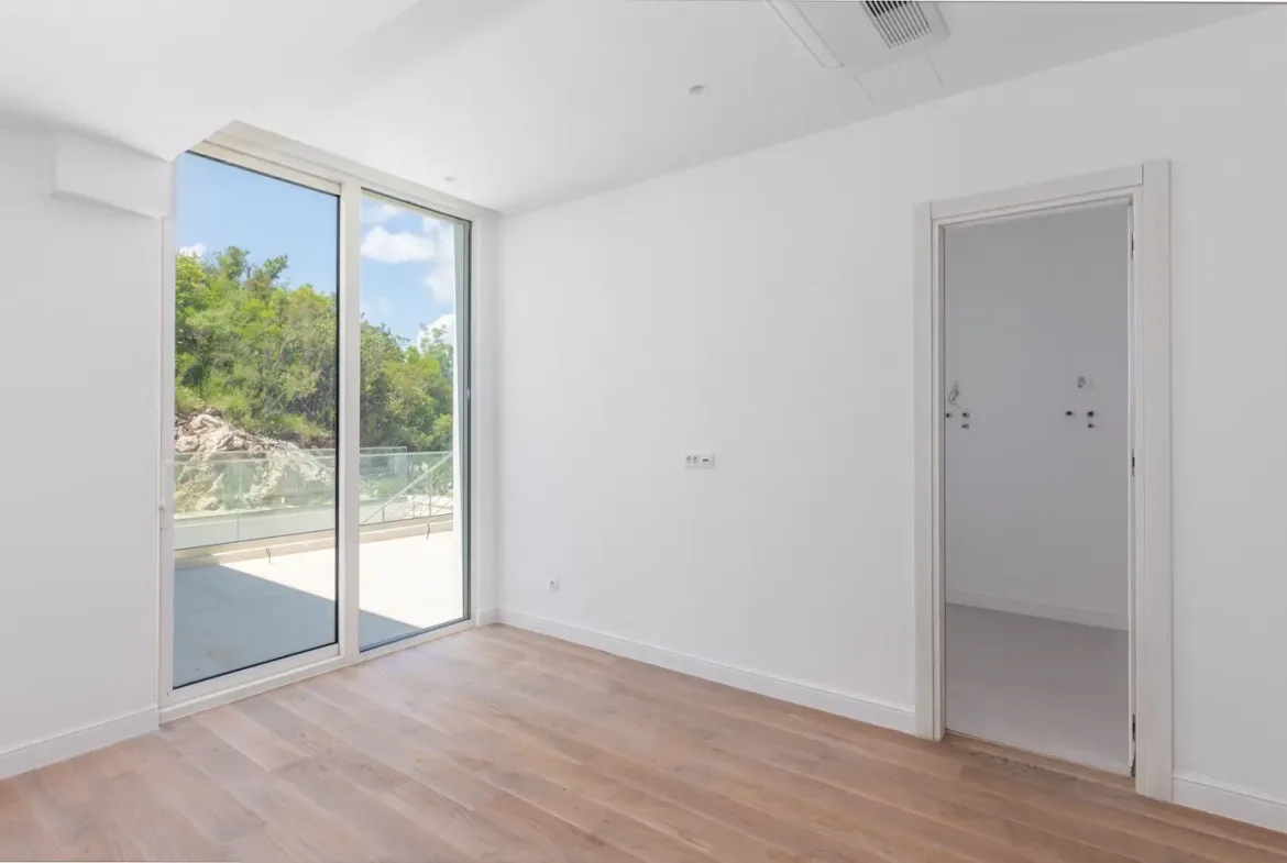 Contemporary villa with private pool and panoramic sea view, Krašići, Tivat