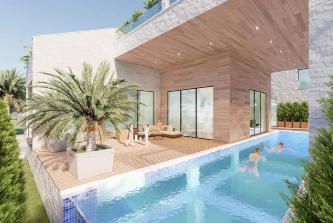Luxury villa on the first line of Donja Lastva, Tivat