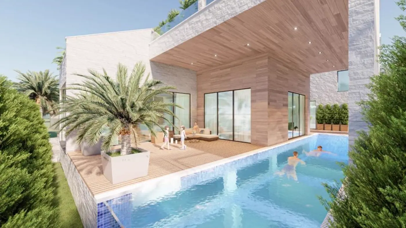 Luxury villa on the first line of Donja Lastva, Tivat