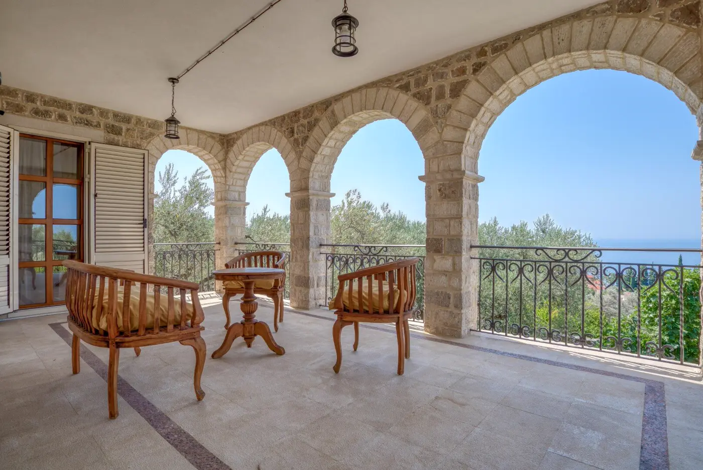Stone villa with a large urbanized plot and swimming pool, Reževići, Budva