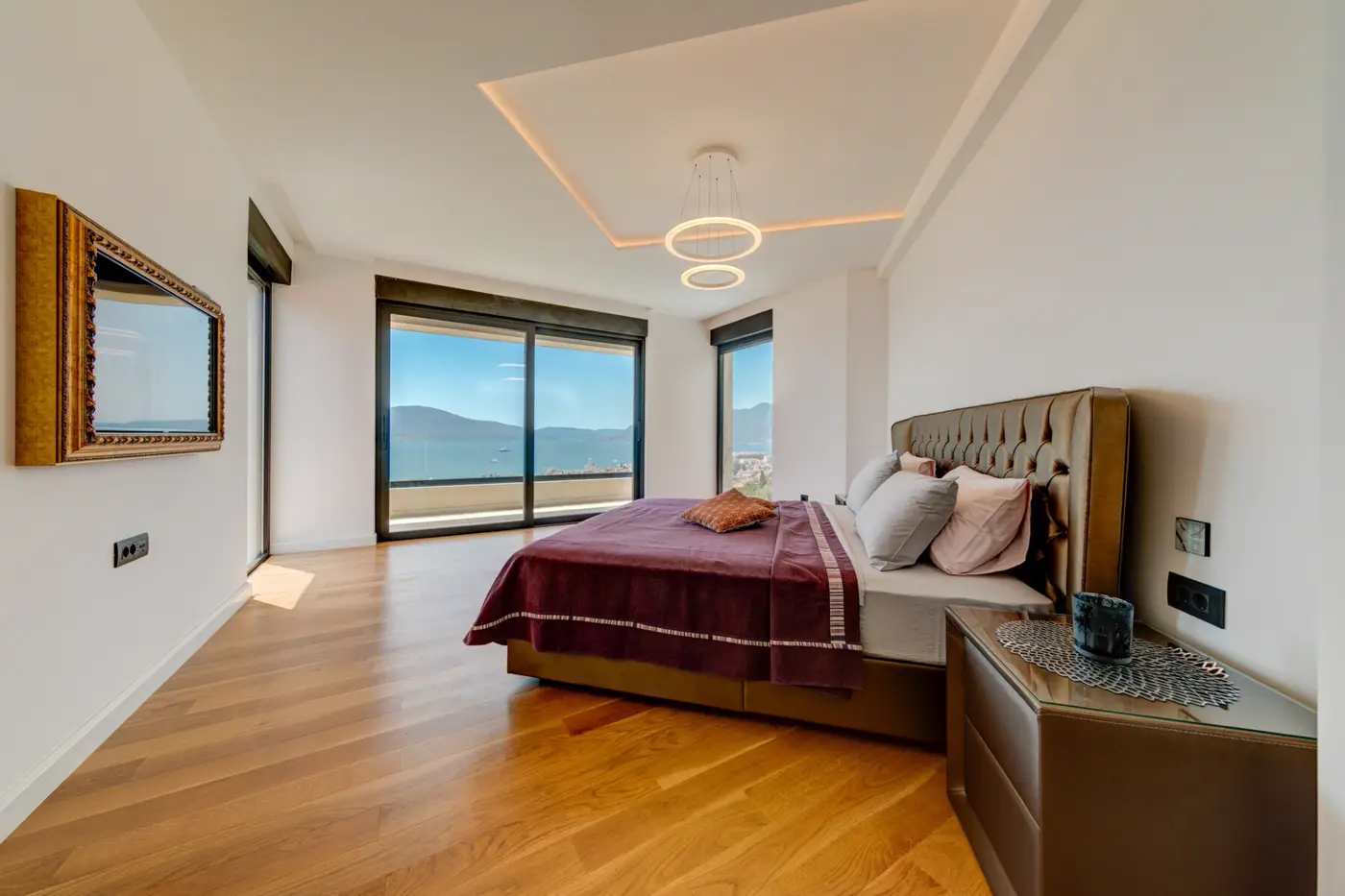 Exclusive contemporary villa with panoramic sea view, Marići, Tivat