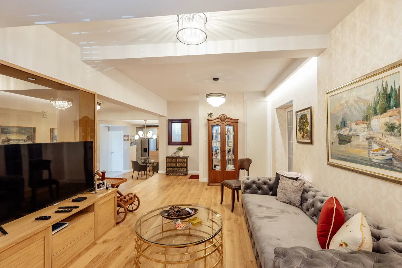 Luxury stone villa with outdoor pool, Kava, Tivat