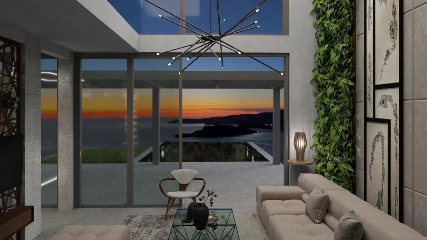 Eco villas with panoramic sea view, Tudorovići, Budva