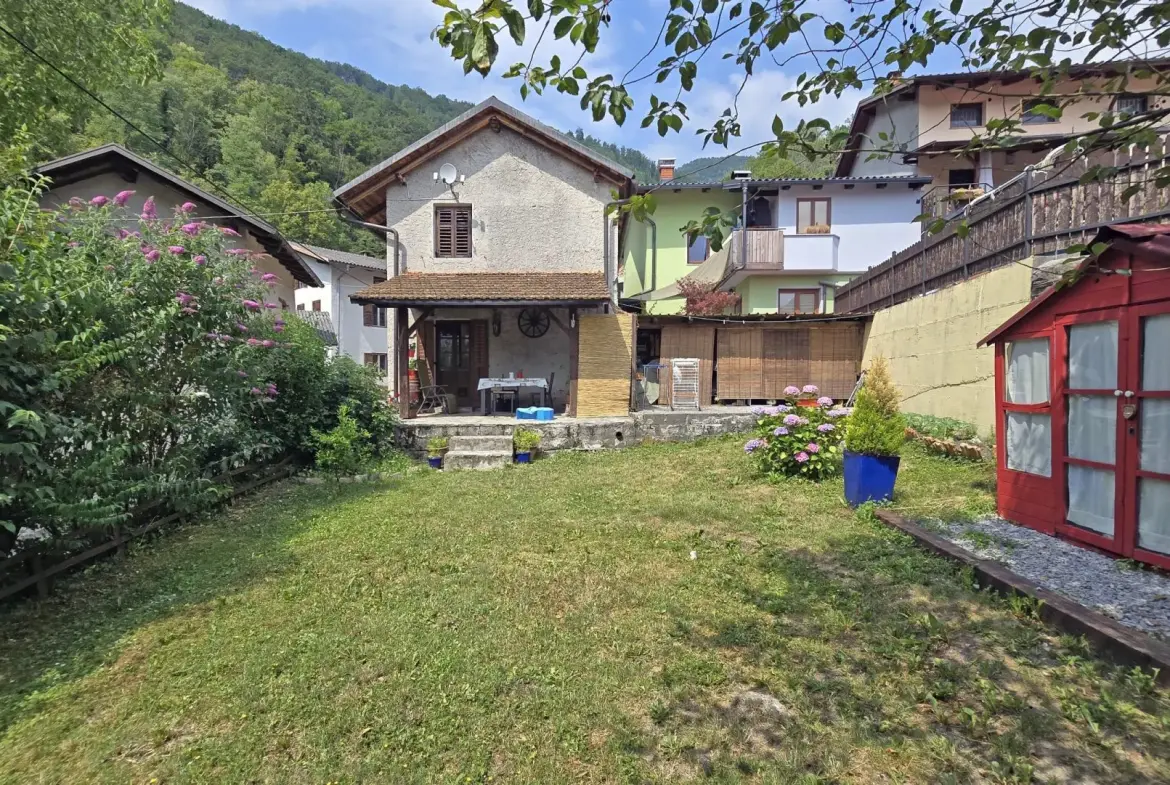 Two Charming Renovated Properties in the Soča Valley – Ideal for Investment or Family Living