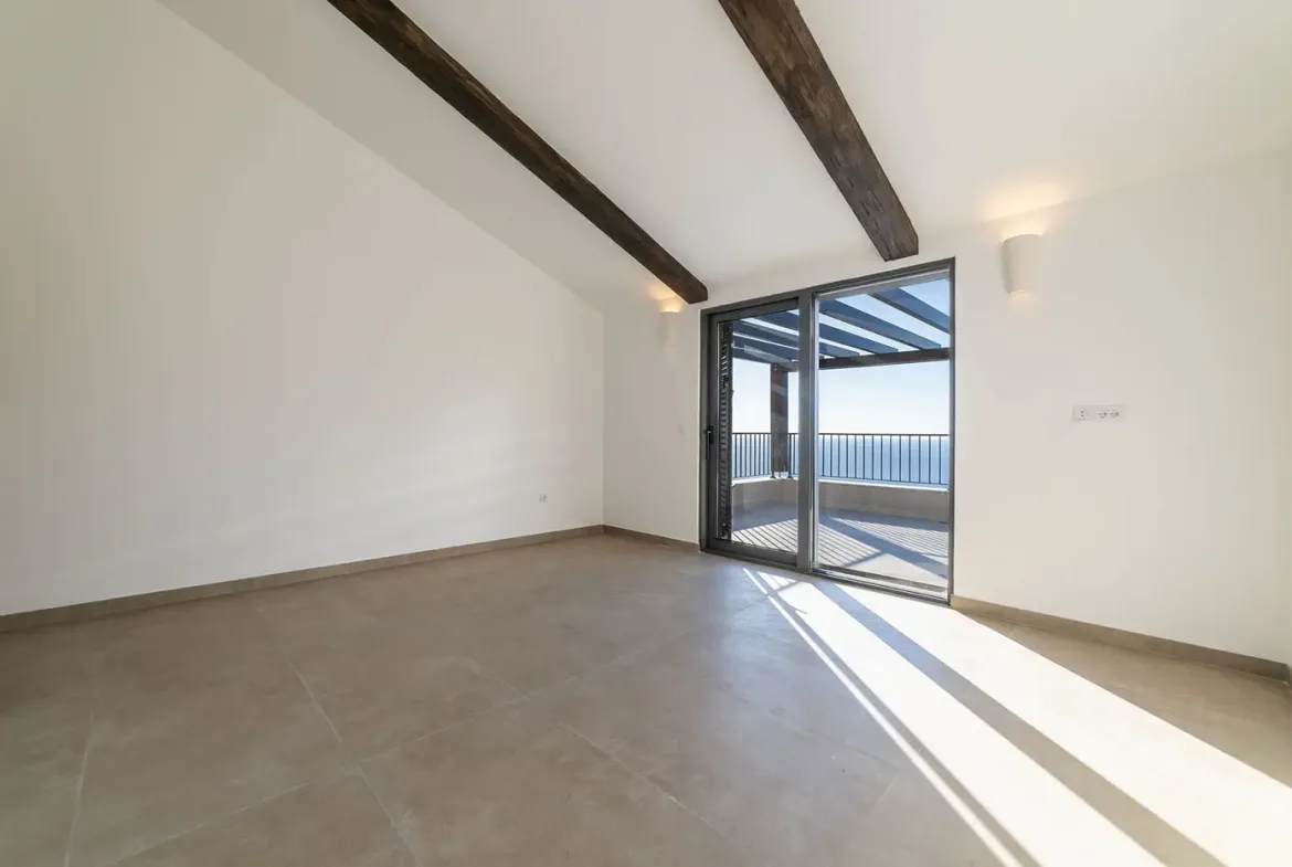 New villa with 4 bedrooms and panoramic sea view, Blizikuće, Budva