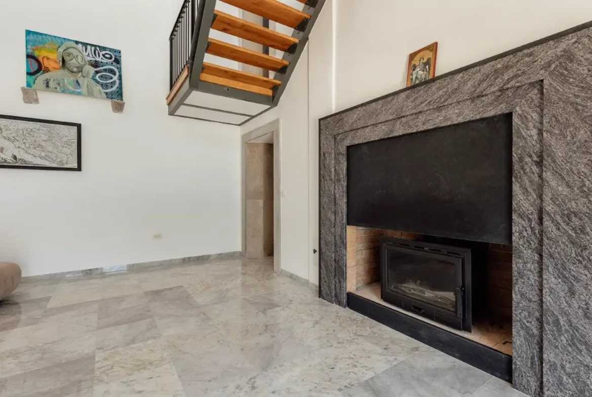 Palazzo Jerovica, a complex of stone villas and houses with a pool and a view of the bay, Kotor