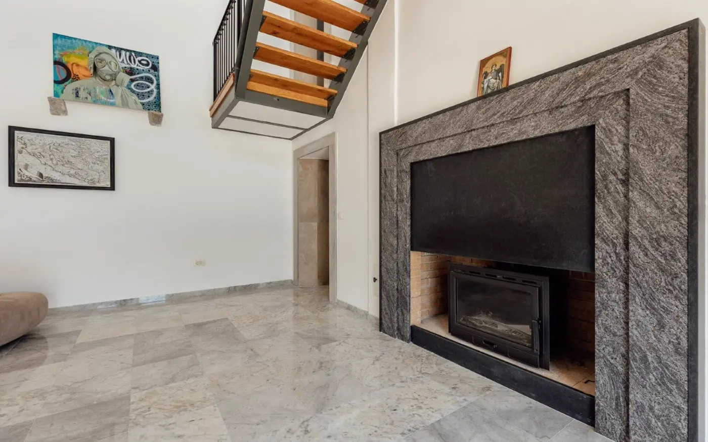 Palazzo Jerovica, a complex of stone villas and houses with a pool and a view of the bay, Kotor