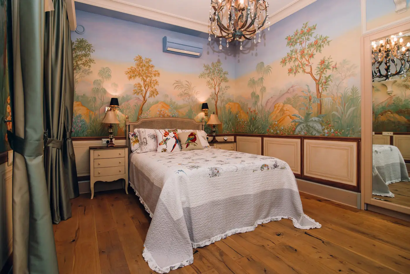 Authentic three-story villa with pool, Reževići, Budva