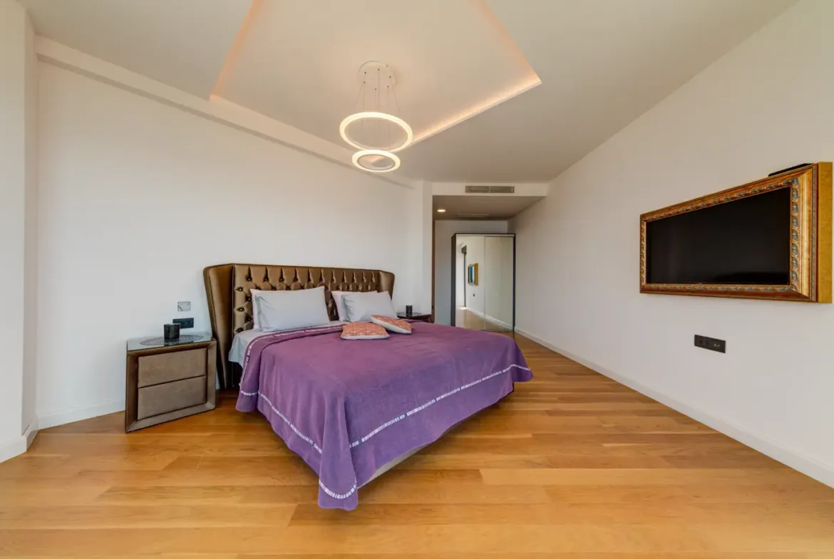 Exclusive contemporary villa with panoramic sea view, Marići, Tivat