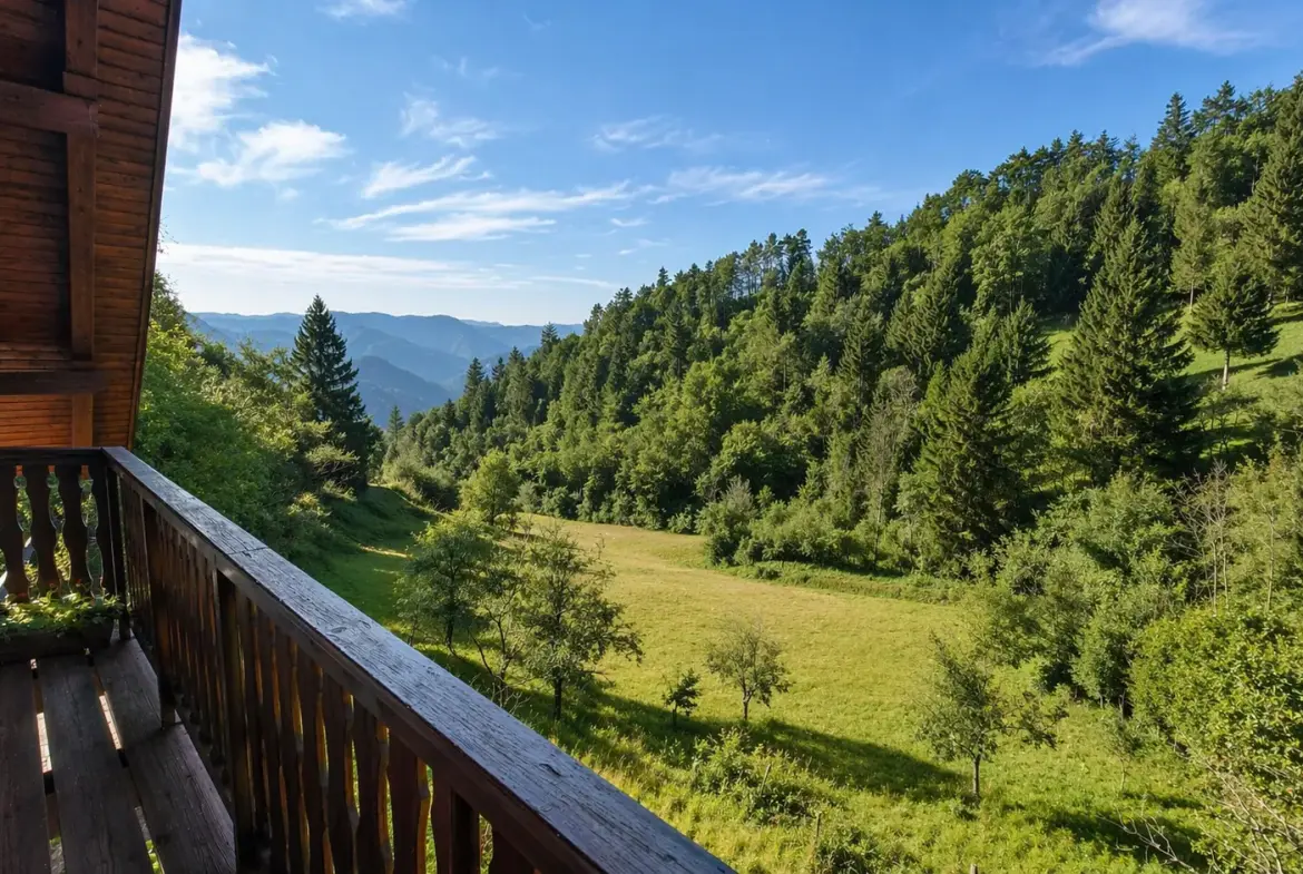 Idrija Area – Beautiful Estate Above Spodnja Idrija